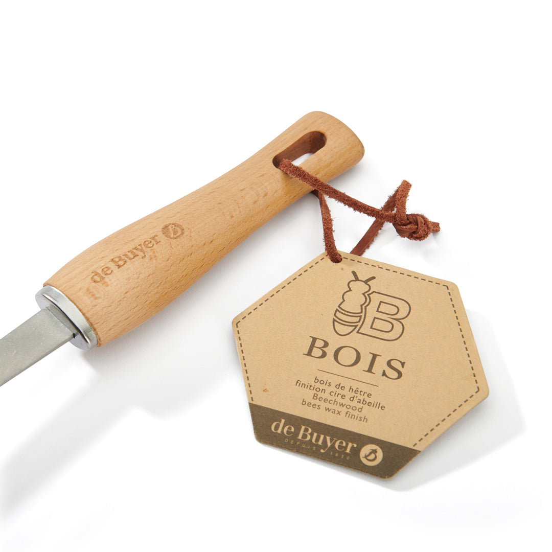 De Buyer B Bois 33.5cm Stainless Steel Slotted Spoon