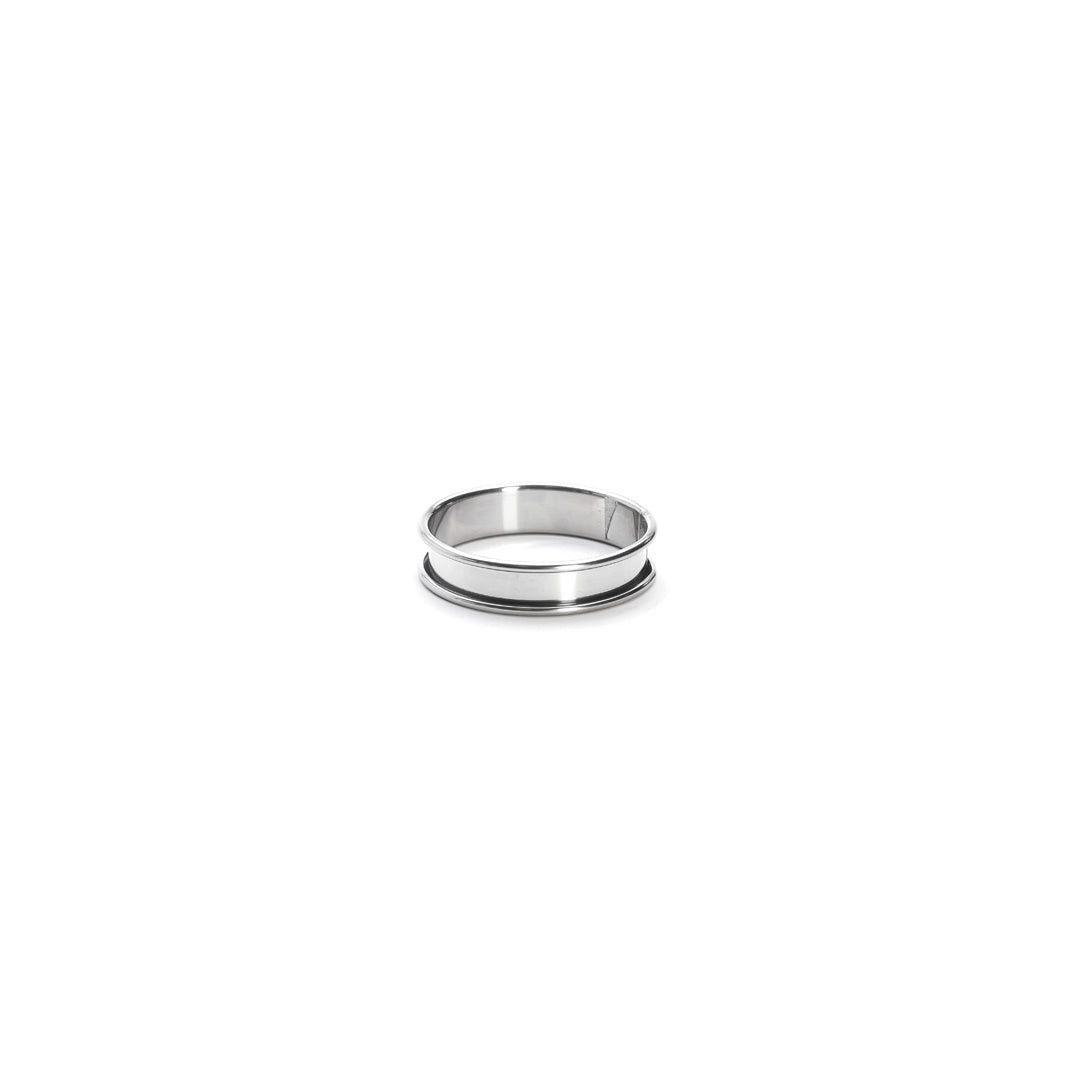 De Buyer 7cm Round Edge Tart Ring