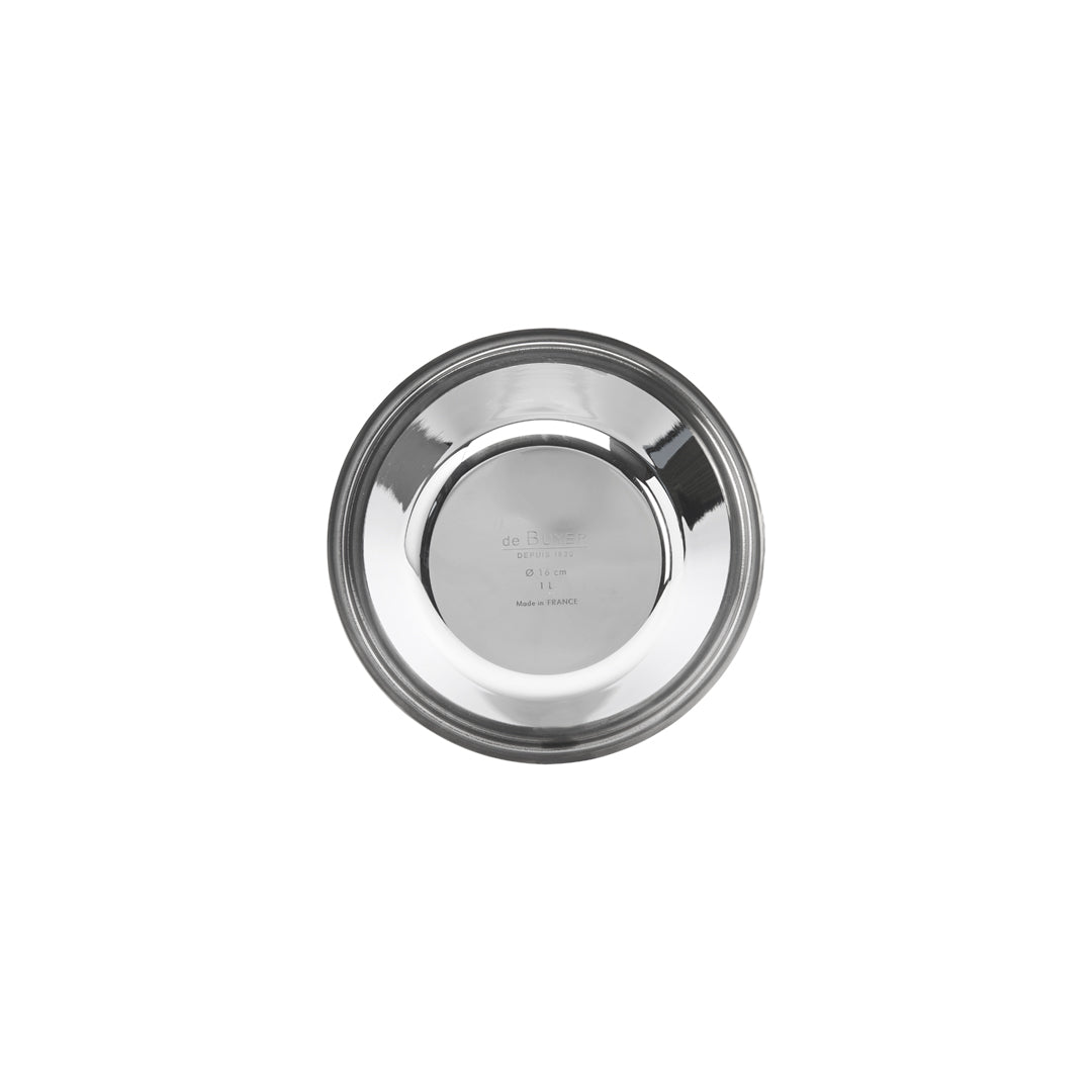 De Buyer Flat Bottom 16cm Pastry Bowl