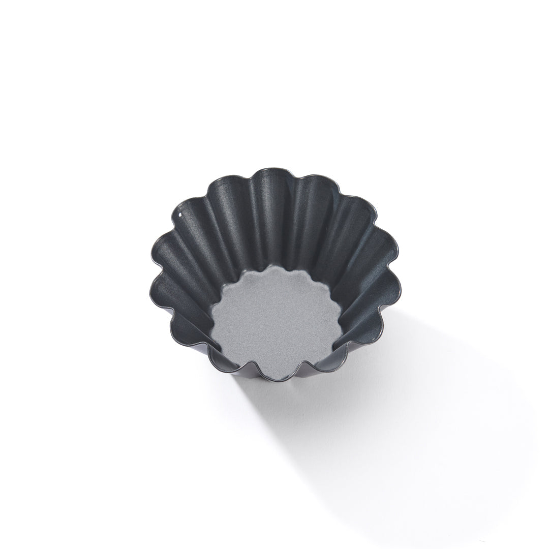 De Buyer Fluted 10cm Mini Brioche Mould
