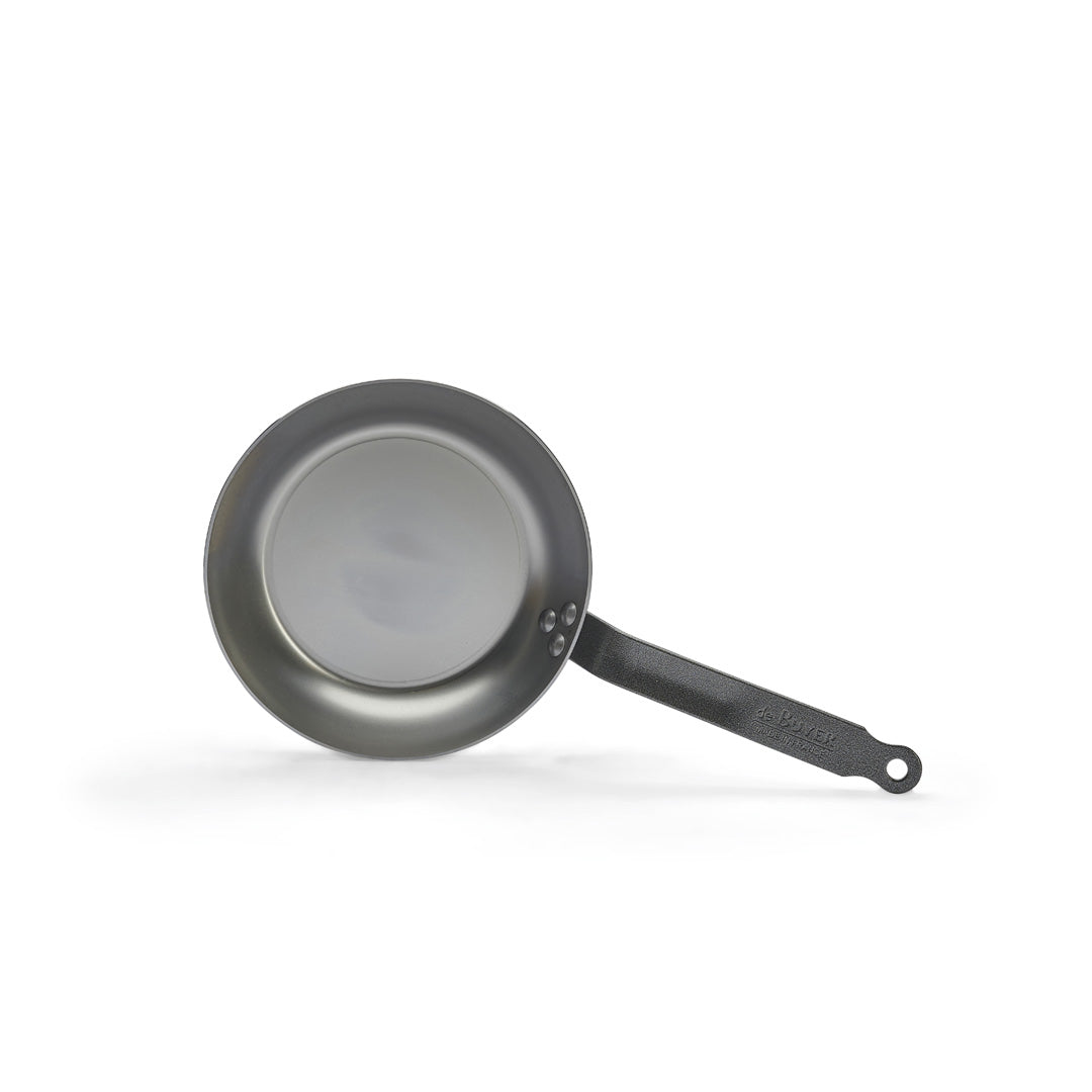 De Buyer Carbone Plus 22cm Round Lyonnaise Frying Pan