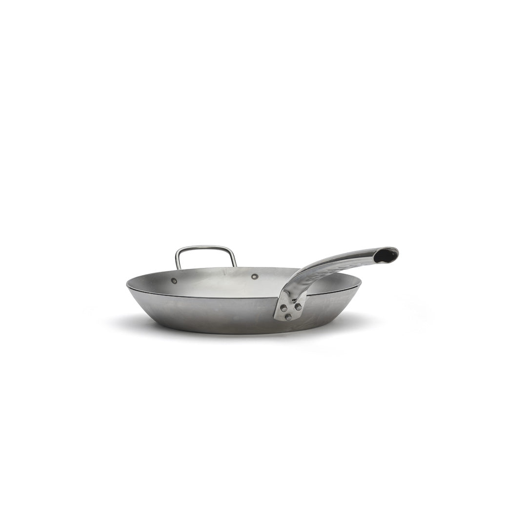 De Buyer Carbone Plus 32cm Round Frying Pan W/2 Handles