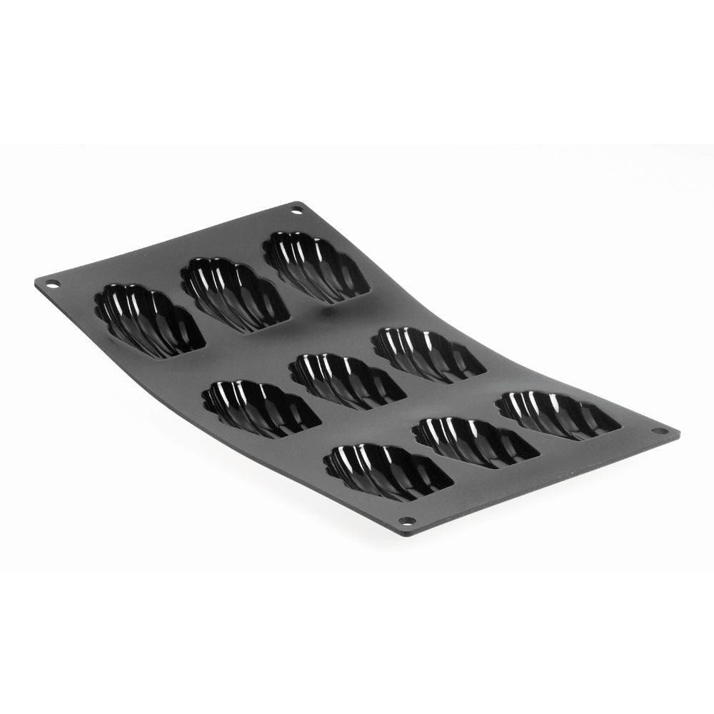 De Buyer Moul'Flex Silicone Mould - 9 Madeleines Portions