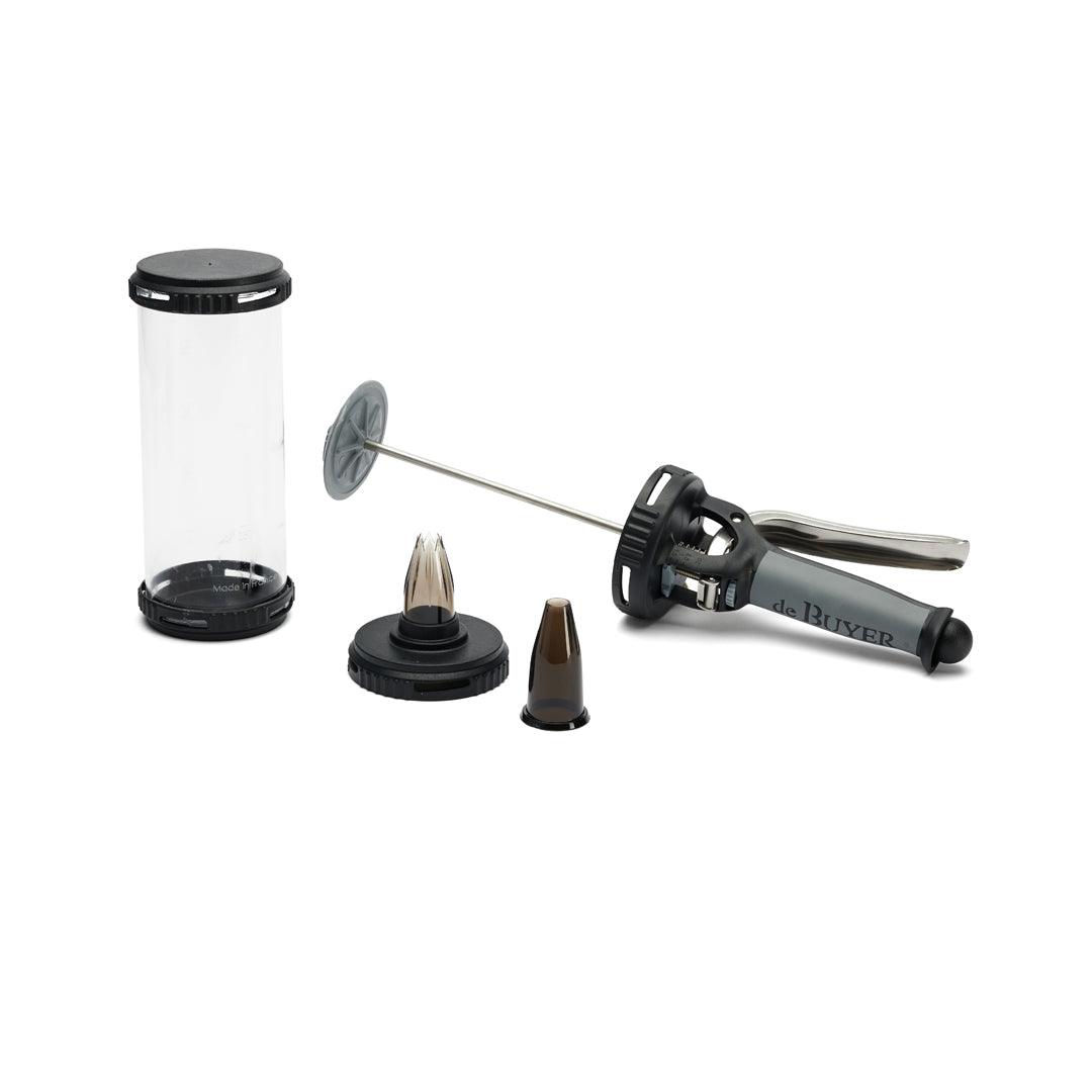 De Buyer Le Tube Pressure Pastry Syringe Set (Biscuit Kit Included) - HAUSwares