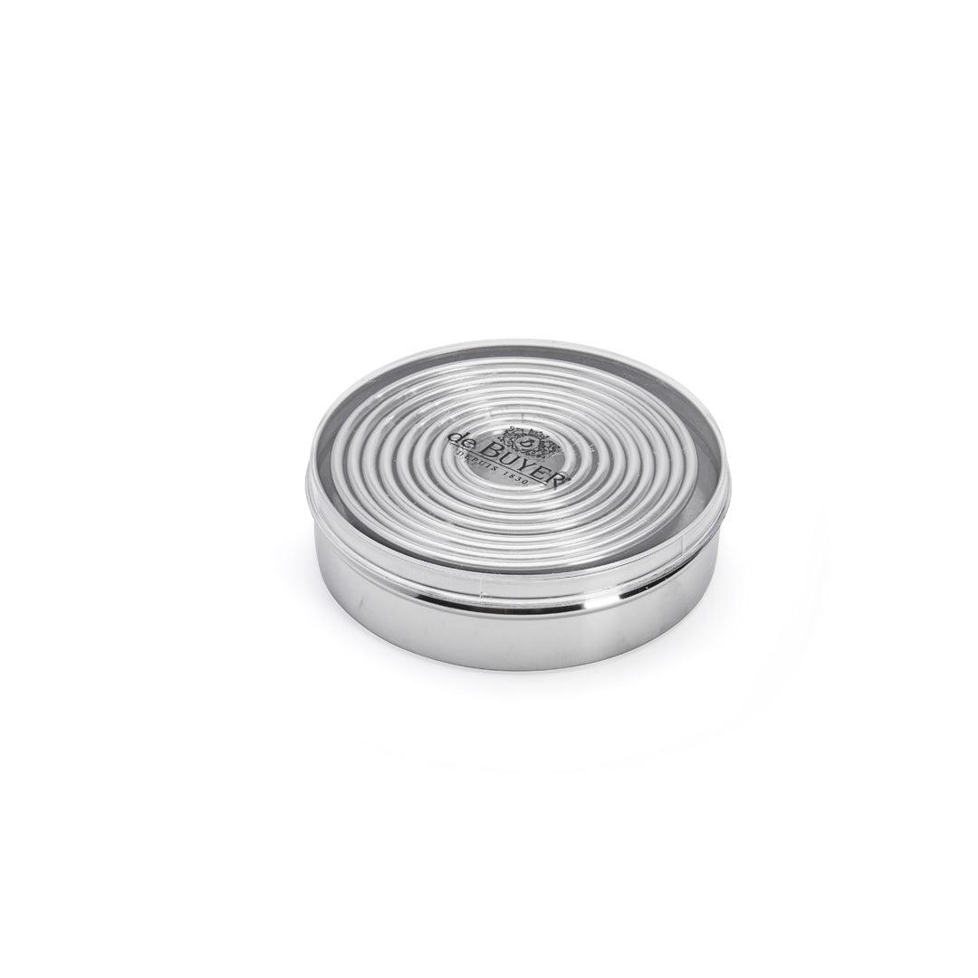 De Buyer Stainless Steel Plain Cutters - Box of 9 (3cm - 11cm) - HAUSwares