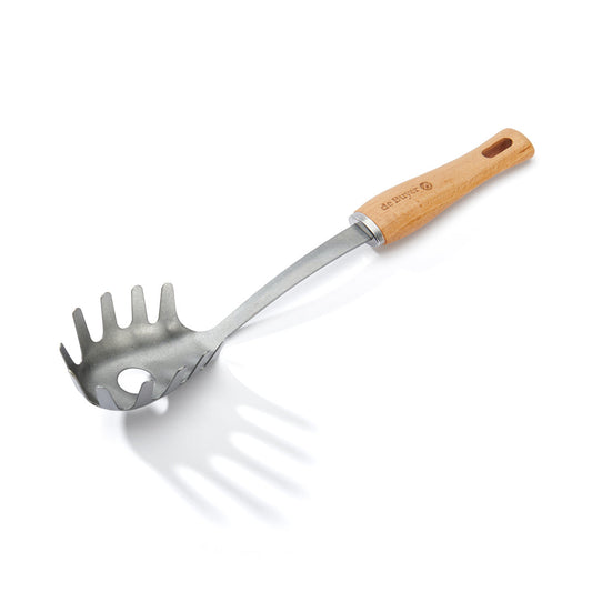 De Buyer B Bois 33cm Stainless Steel Spaghetti Spoon