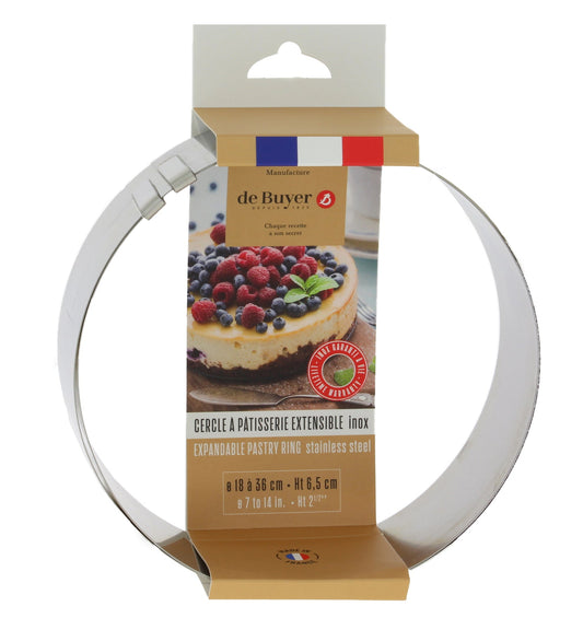 De Buyer Adjustable 18-36cm Ring