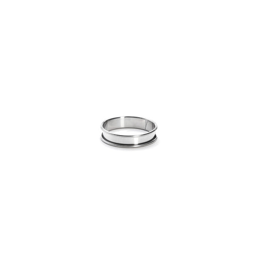 De Buyer 7cm Round Edge Tart Ring