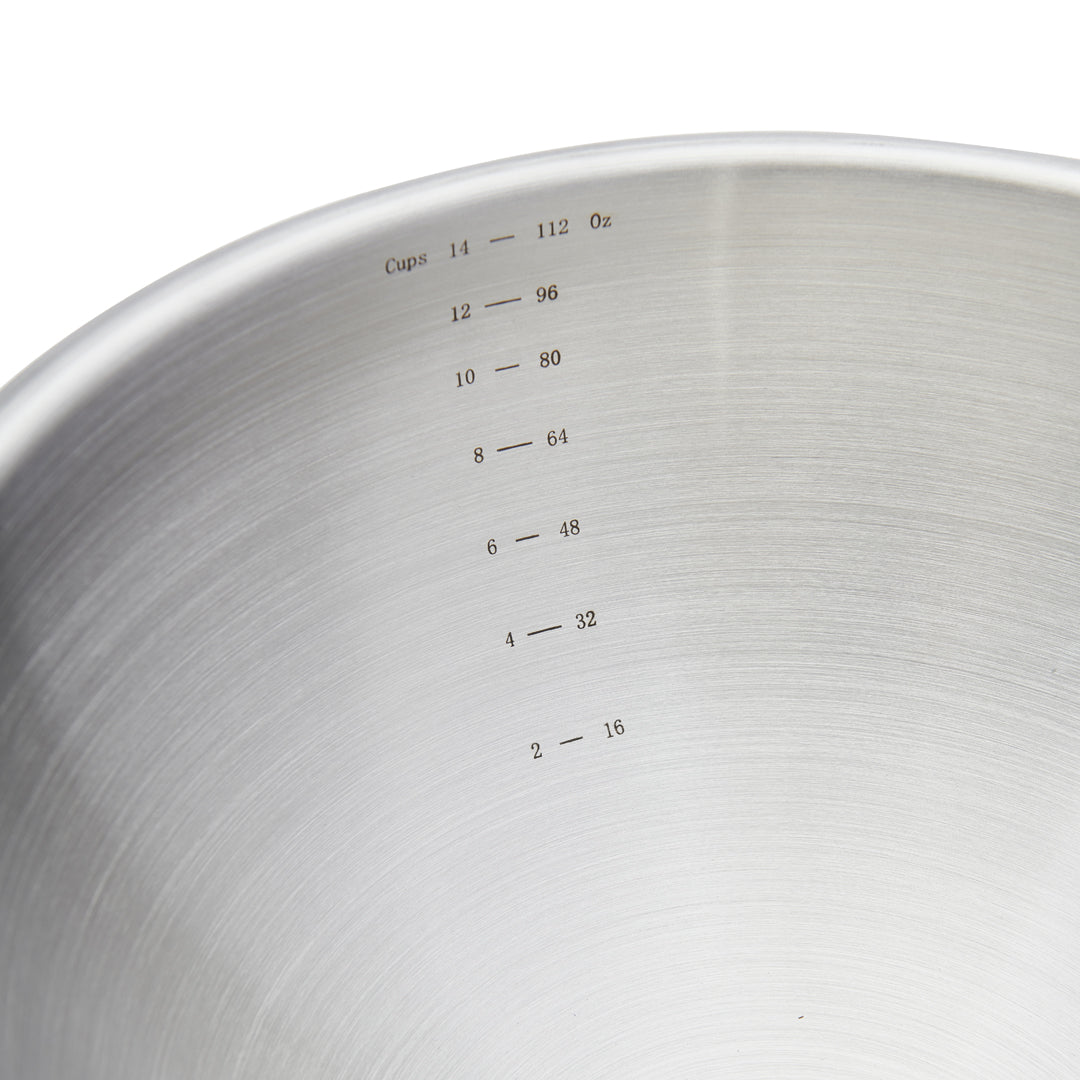 De Buyer Hemispherical 24cm Pastry Bowl with Silicone Base