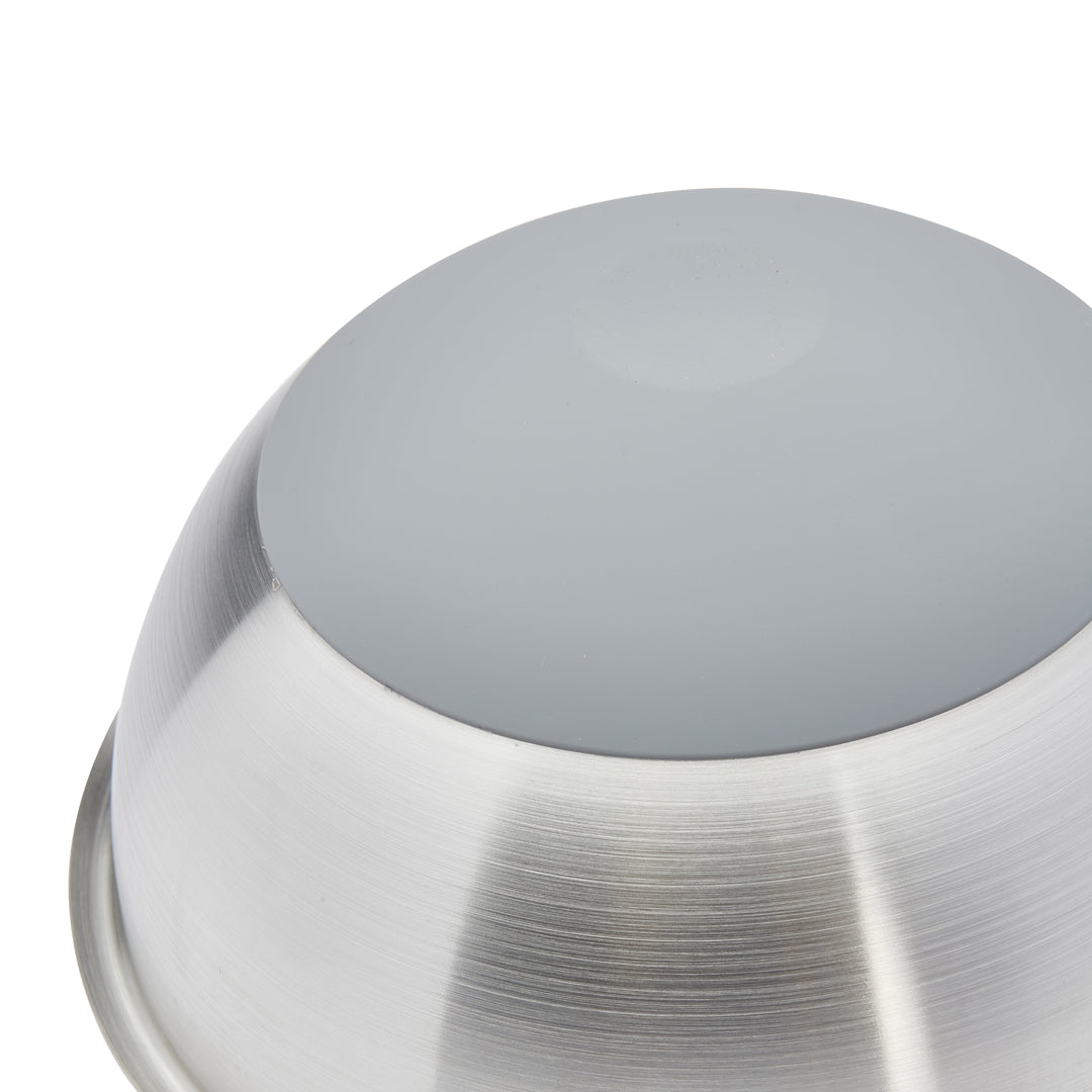 De Buyer Hemispherical 30cm Pastry Bowl with Silicone Base