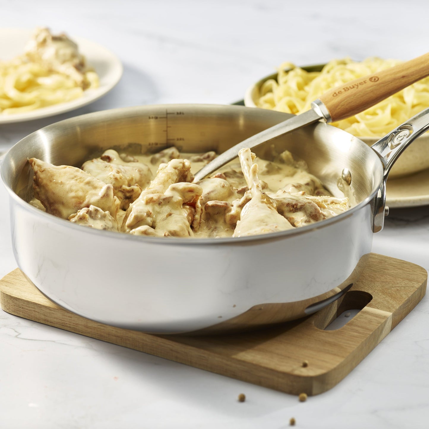 De Buyer Affinity 24cm Sauté Pan