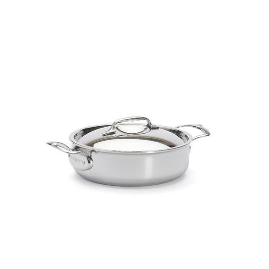 De Buyer Affinity 24cm Sauté Pan with Lid