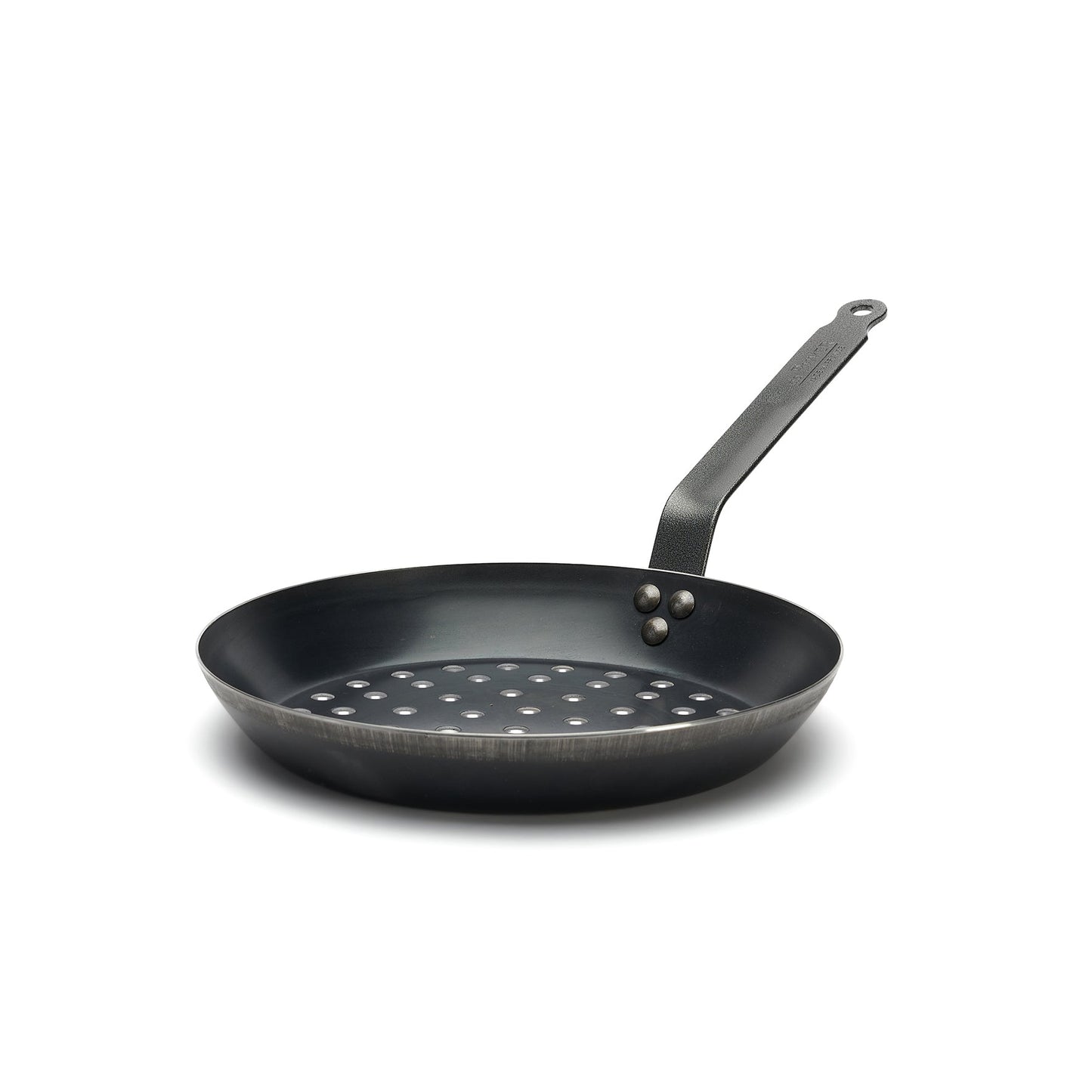De Buyer Blue Carbon 28cm Perforated Veg Pan