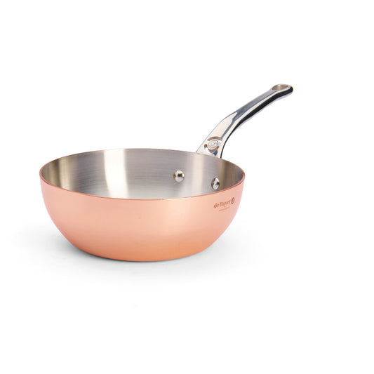 De Buyer Prima Matera 20cm Conical Saute Pan | Steel Handle