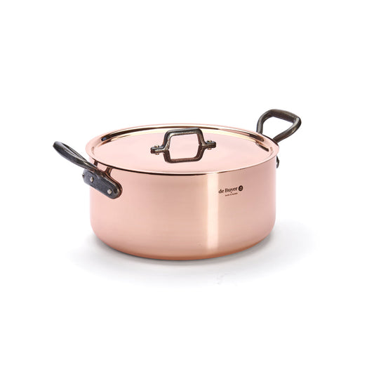 De Buyer Prima Matera 28cm Stewpan with Lid | Cast Handle