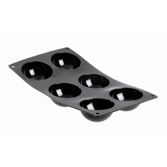 De Buyer Moul'Flex Silicone Mould - 6 Hemispherical Portions