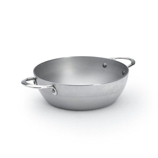 De Buyer Mineral B 28cm Deep Country Pan with 2 Handles - HAUSwares