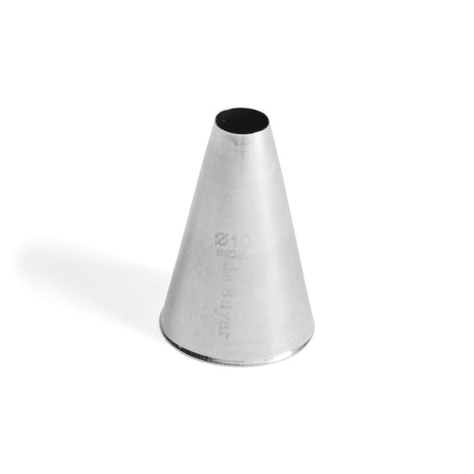 De Buyer Stainless Steel 10mm Plain Nozzle - HAUSwares