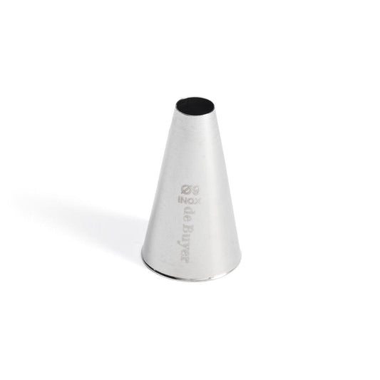 De Buyer Stainless Steel 9mm Plain Nozzle - HAUSwares