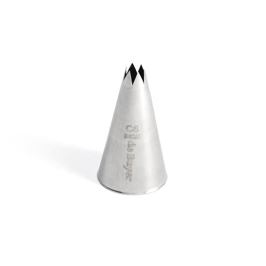 De Buyer Stainless Steel Star Nozzle (C6) - HAUSwares