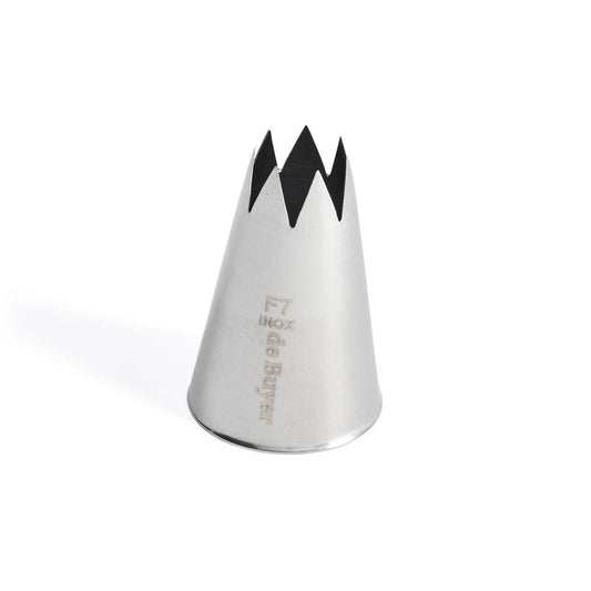 De Buyer Stainless Steel Star Nozzle (F7) - HAUSwares