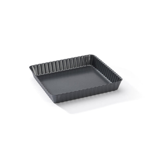 De Buyer Fluted 18cm Square Tart Mould W/Loose Base